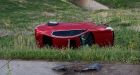 Young driver flips new car after allegedly going 221 km/hr: OPP