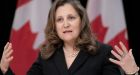 Finance Minister Chrystia Freeland to present Liberals' federal budget on April 16