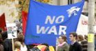 Anti-war activists hold peace rallies across Canada