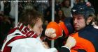Canes erase two-goal lead, beat Isles in OT