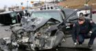 Innocent couple survive drag race crash