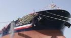 Indian navy destroys pirate boat
