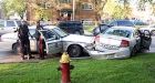 Crash ends high-speed chase