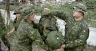 Olympics push army to edge