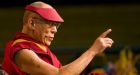 His Holiness the Dalai Lama brings peace to the news Saturday