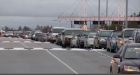 Ferry cancellations cause major backlogs