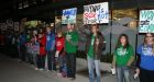 Hundreds rally to end human trafficking