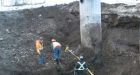 Coffins found at Dawson City sewage plant site