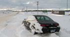 Ontario snow squall claims one stranded motorist
