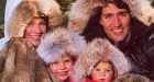Fur flies over Trudeau Christmas card