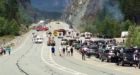 5 pulled from burning car that went off Sea-to-Sky highway
