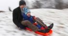 Protesters defy Ontario town's tobogganing rules