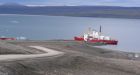 Nanisivik, Nunavut, naval facility breaks ground