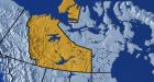 'It's changing the form of the landscape:' N.W.T lake falling off cliff due to permafrost melt