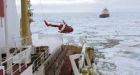 Arctic research expedition put on hold after vessel diverted to break ice
